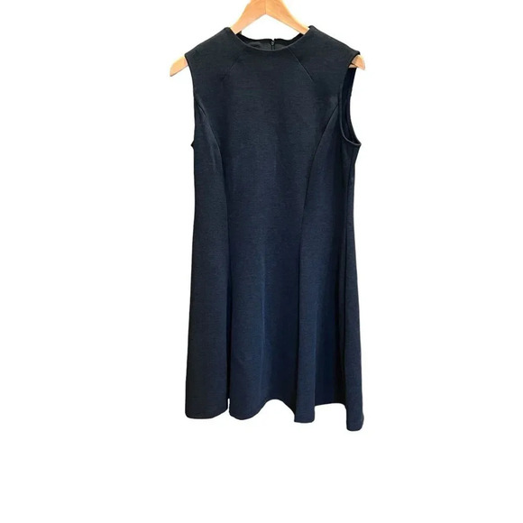 Donna Morgan Womens Crew Neck Sleeveless Fit & Flare Dress Forest Green Size 10 - Picture 1 of 14